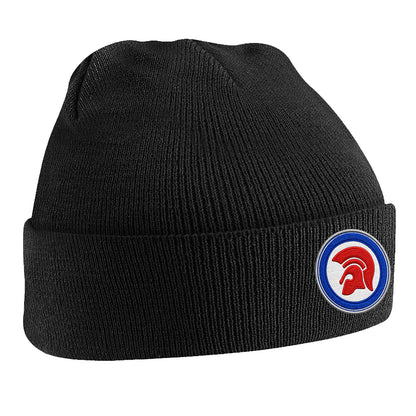 Trojan Helmet Roundel Beanie Hat