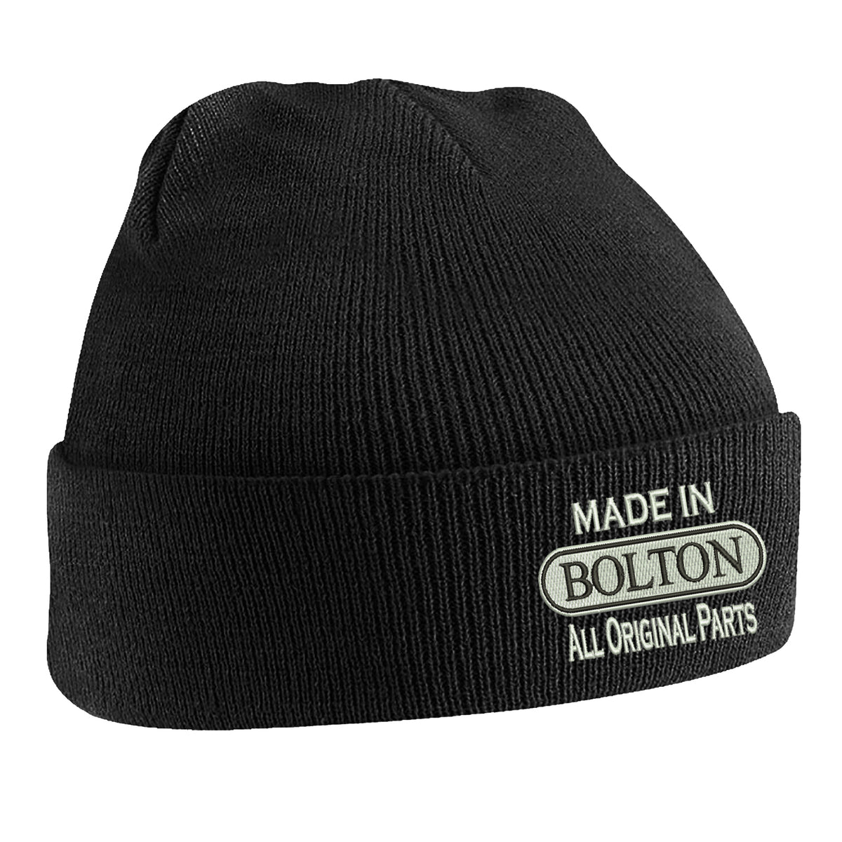 Made in Bolton All Original Parts Beanie Hat