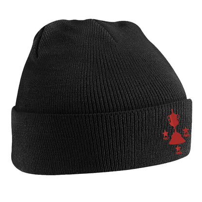 Retro Tamworth Three Time Birmingham Senior Cup Winners Embroidered Beanie Hat