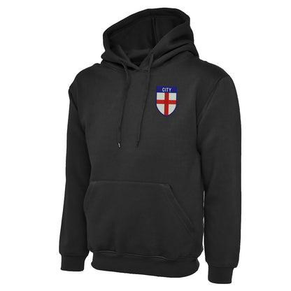 City Flag of England Shield Hoodie