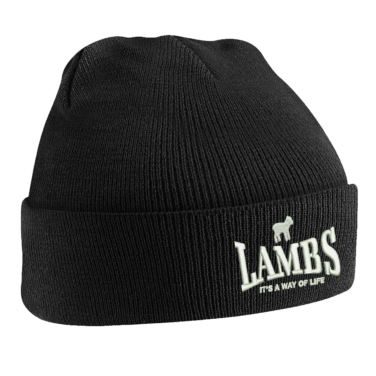 Lambs It's a Way of Life Beanie Hat