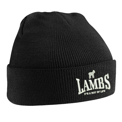 Lambs It's a Way of Life Beanie Hat