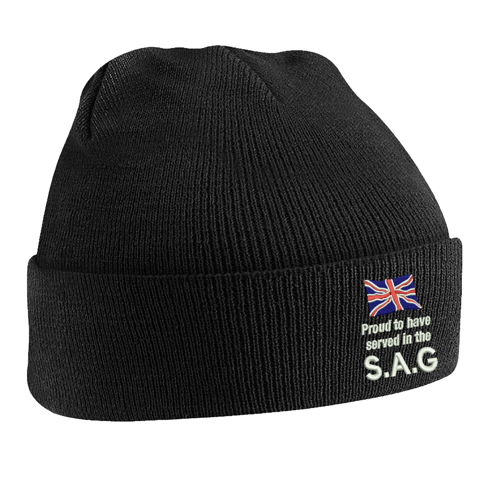 Proud to Have Served in The SAG Beanie Hat