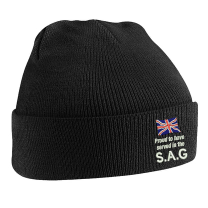 Proud to Have Served in The SAG Beanie Hat