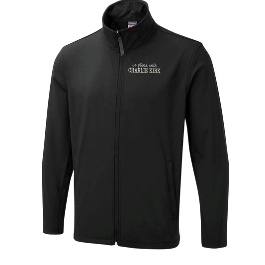 We Stand With Charlie Kirk Bomber Jacket