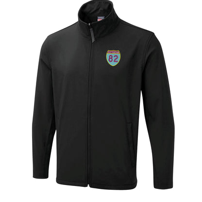 Retro Rotterdam 82 Embroidered Lightweight Soft Shell Jacket