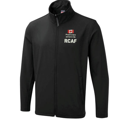 Proud to Have Served in The RCAF Embroidered Lightweight Soft Shell Jacket