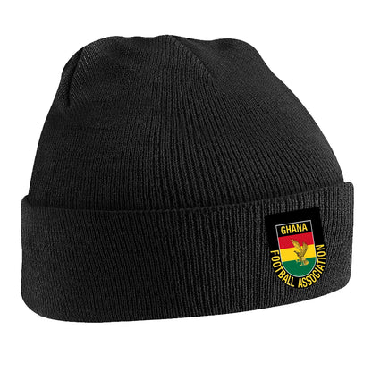 Retro Ghana 1966 Embroidered Beanie Hat