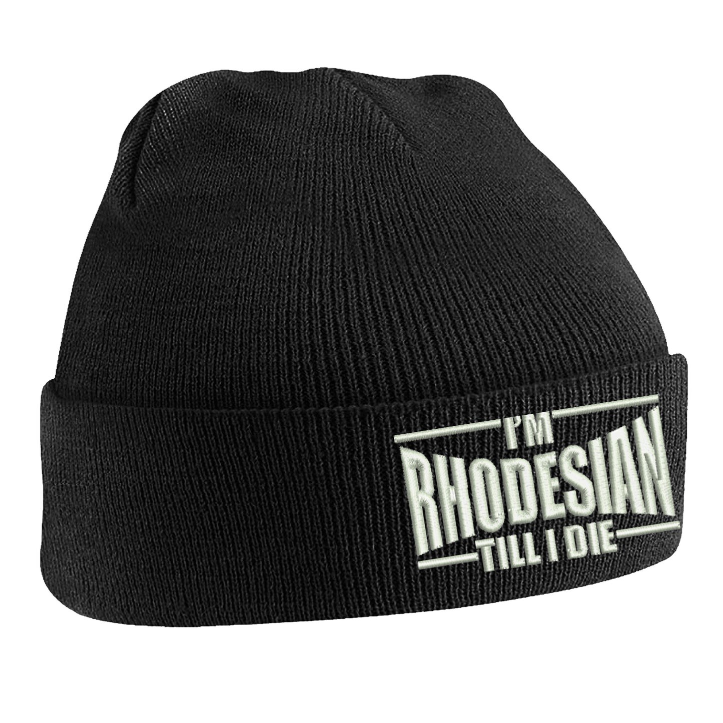 I'm Rhodesian Till I Die Beanie Hat 