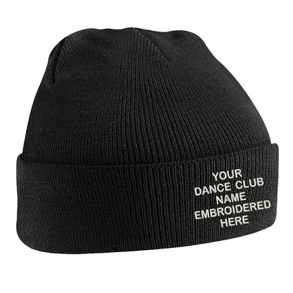 Personalised Dance Club Beanie Hat