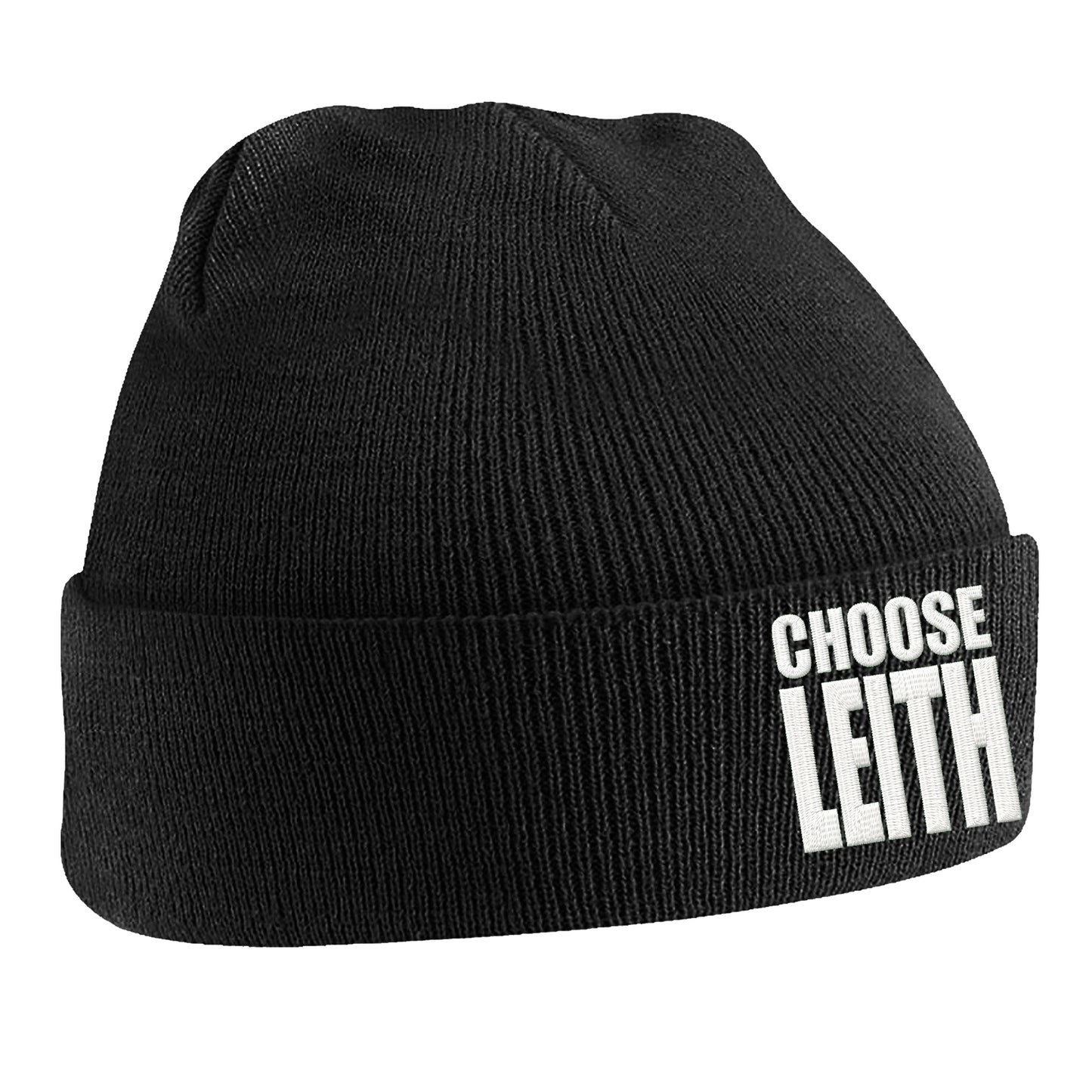 Hibs FC Choose Leith Football Beanie Hat 