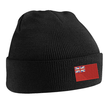 Red Ensign Embroidered Beanie Hat