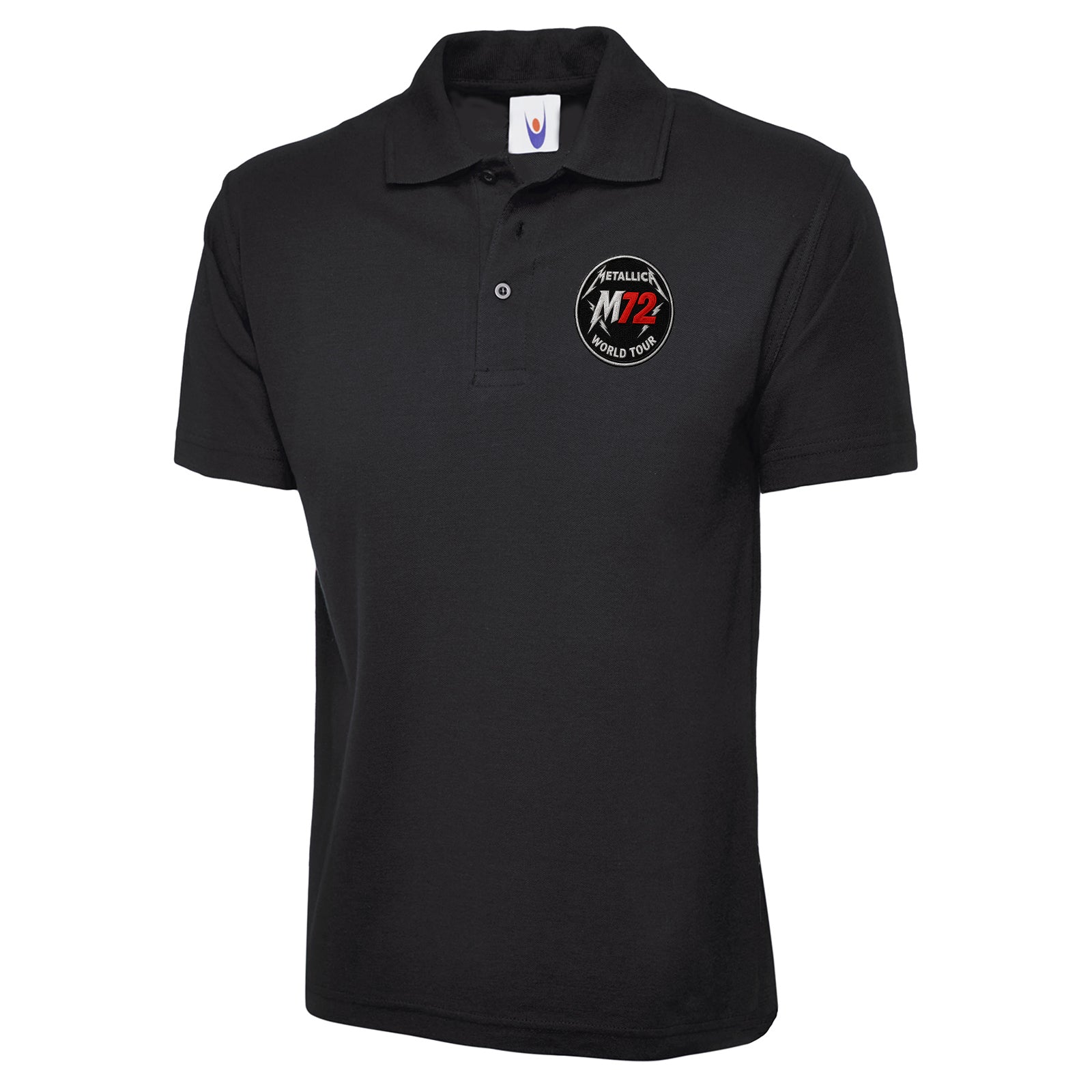 Metallica M72 World Tour Classic Polo Shirt