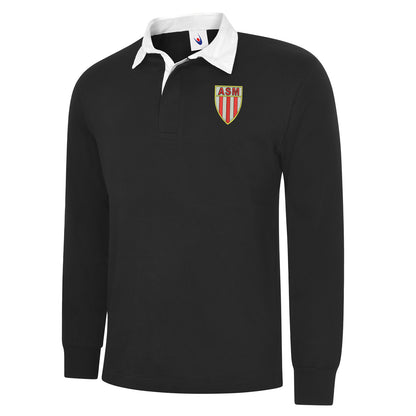Retro Monaco 1961 Embroidered Classic Rugby Shirt