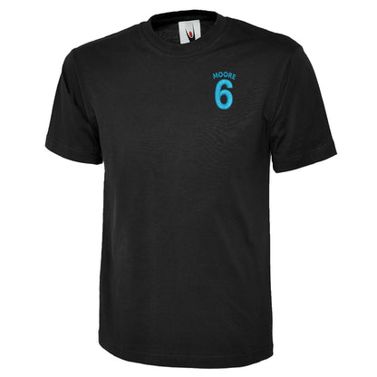 Moore 6 Embroidered Embroidered Classic T-Shirt