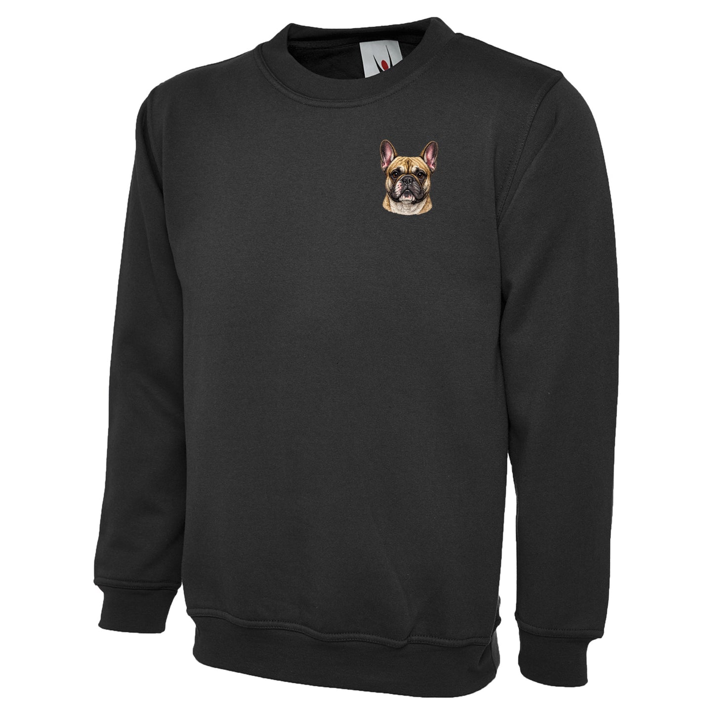 French Bulldog Dog Face Sweatshirt 