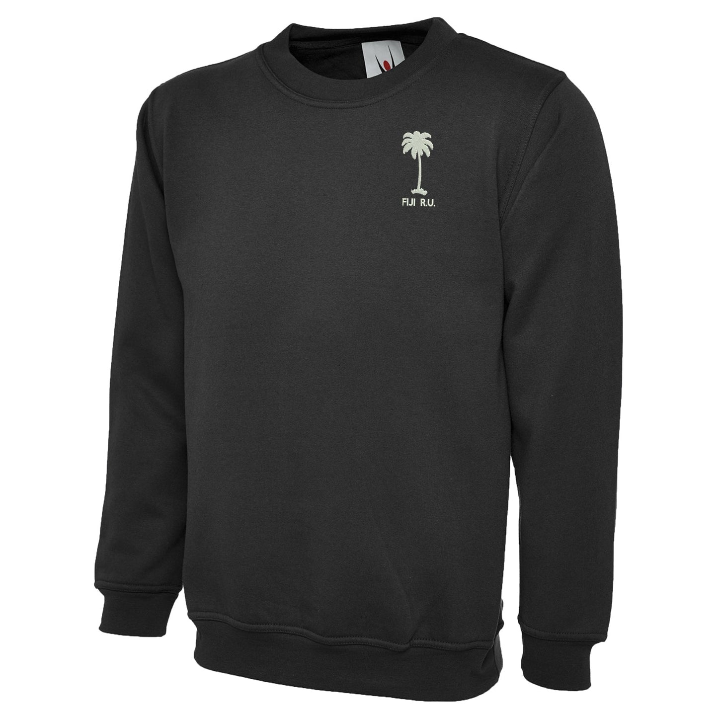 Retro Fiji Rugby 1920s Embroidered Classic Sweatshirt