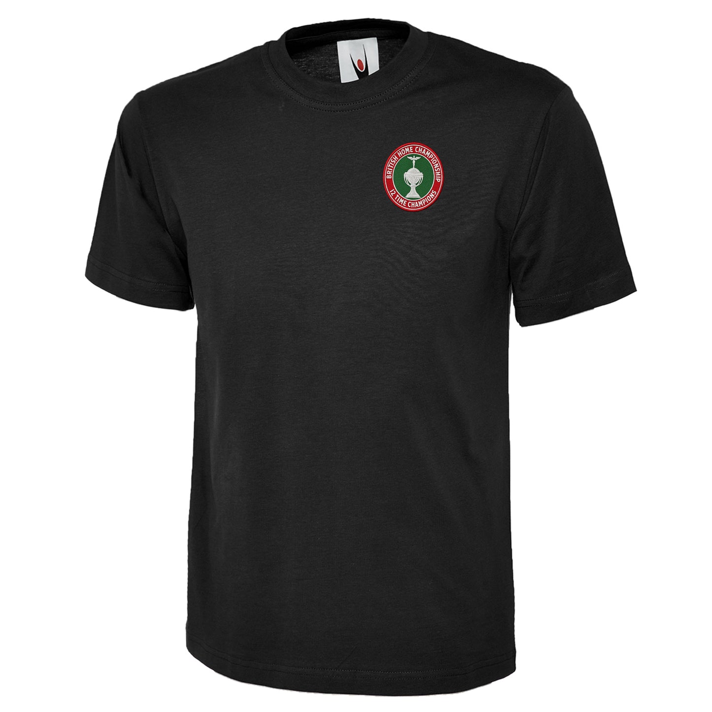 Retro Wales British Home Championship 12 Time Champions Embroidered Classic T-Shirt