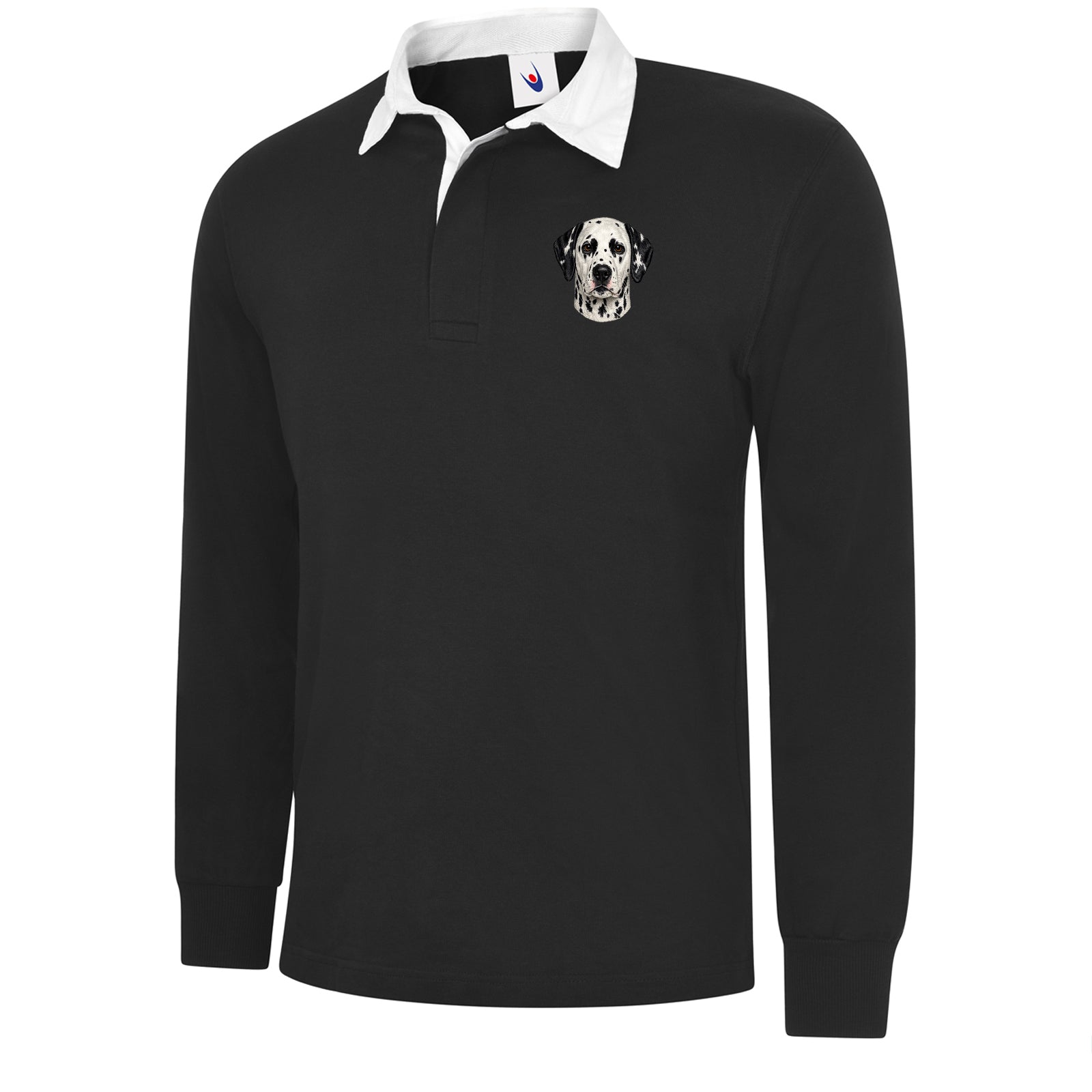 Dalmatian Dog Face Football Top