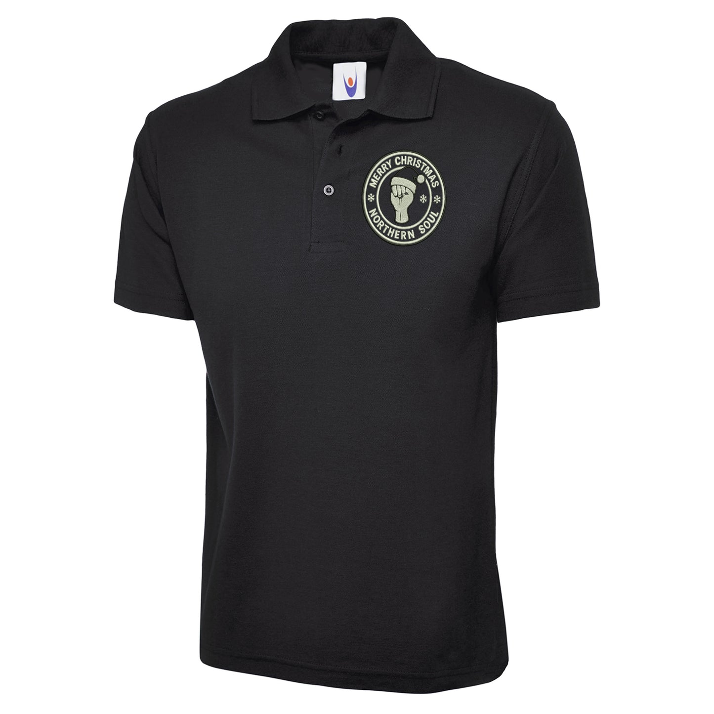 Northern Soul Christmas Polo Shirt