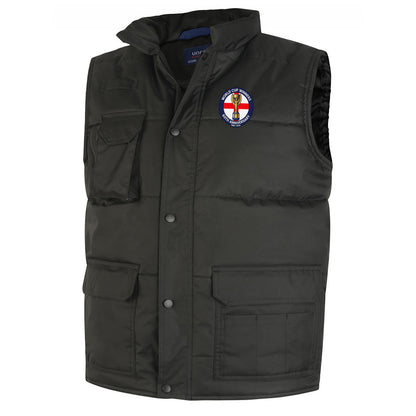 Retro England Football Bodywarmer