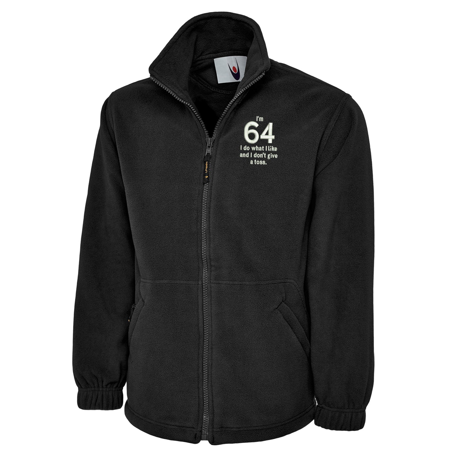 64th Birthday Fleece Jacket