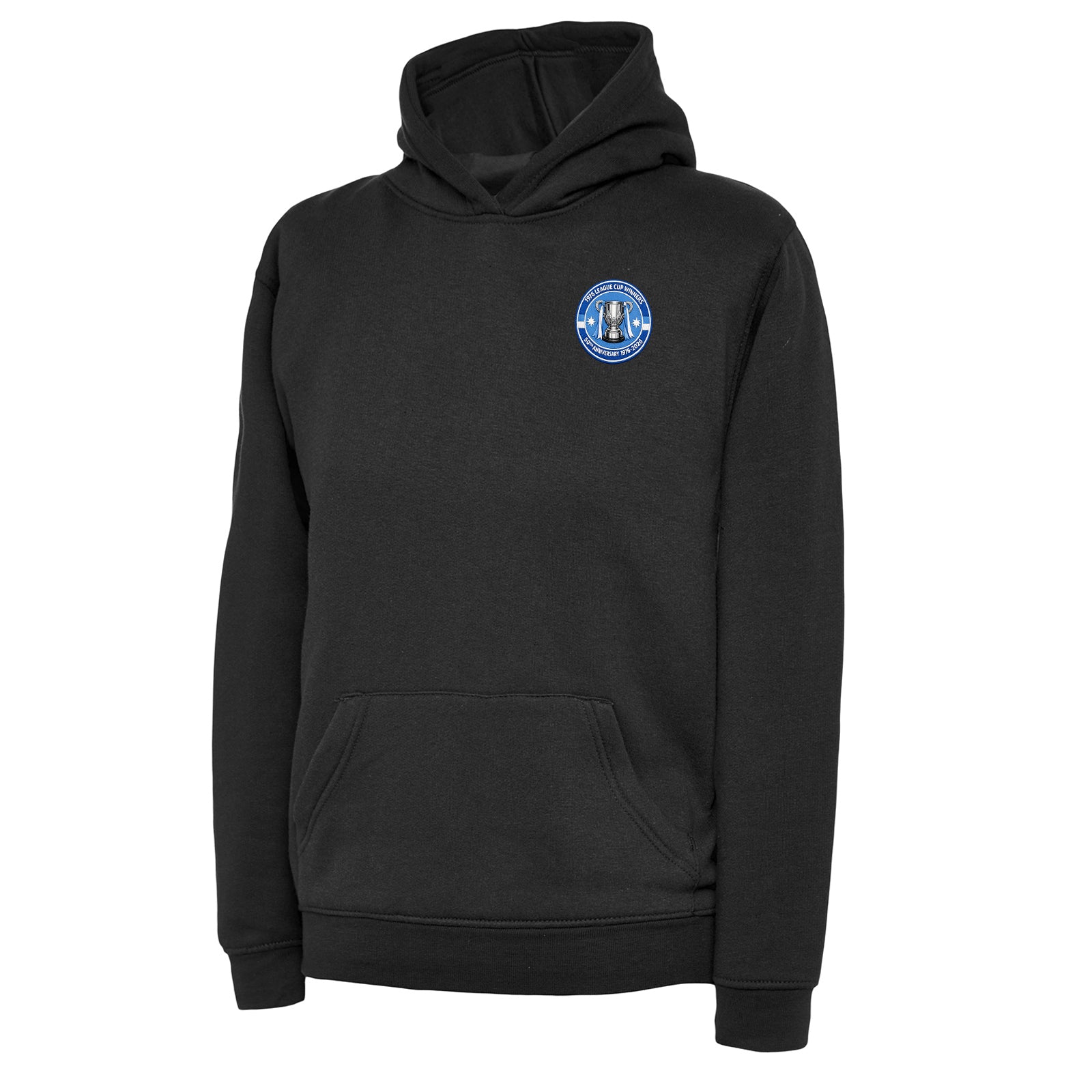 Kids Man City League Cup Winners 1975-1976 Hoodie