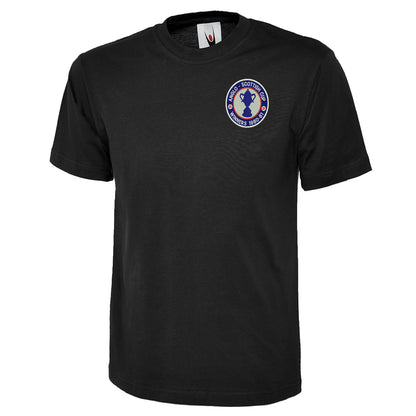 Retro Chesterfield Anglo-Scottish Cup Winners 1981 Embroidered Classic T-Shirt