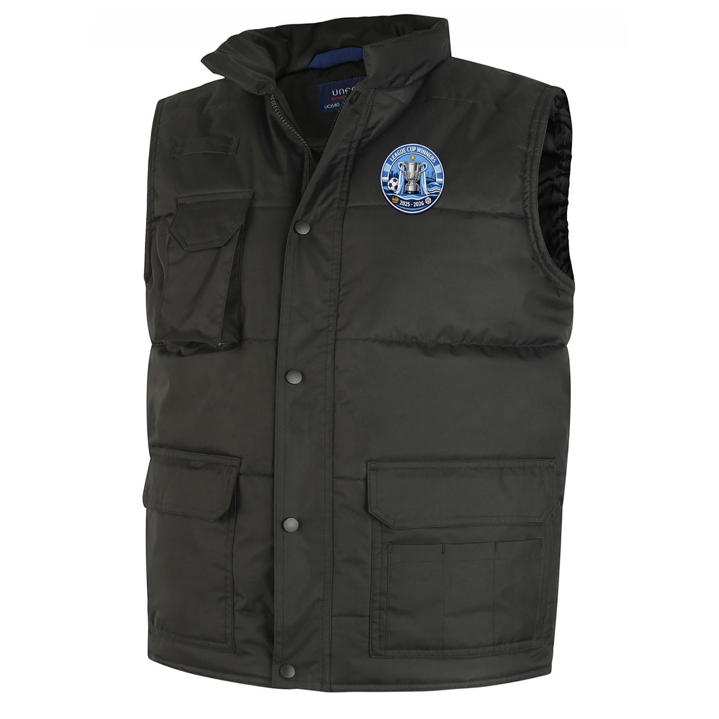 Man City League Cup Winners 2026 Bodywarmer