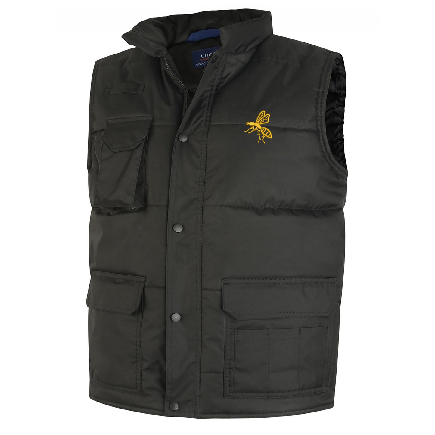 Retro Wasps 1867 Embroidered Super Pro Body Warmer