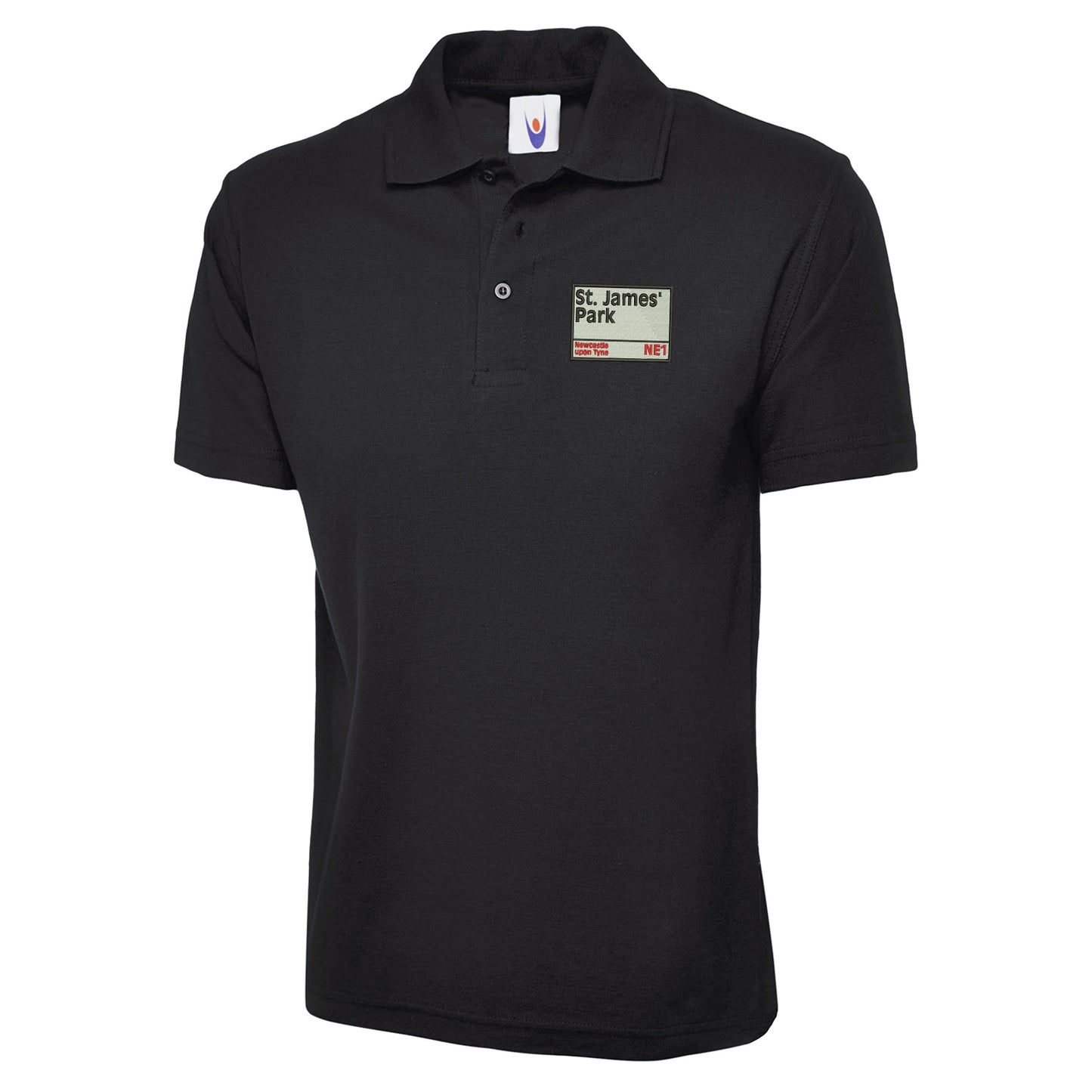St James' Park NE1 Embroidered Classic Polo Shirt