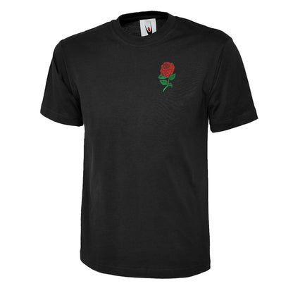 Retro England Rugby Embroidered Children's T-Shirt