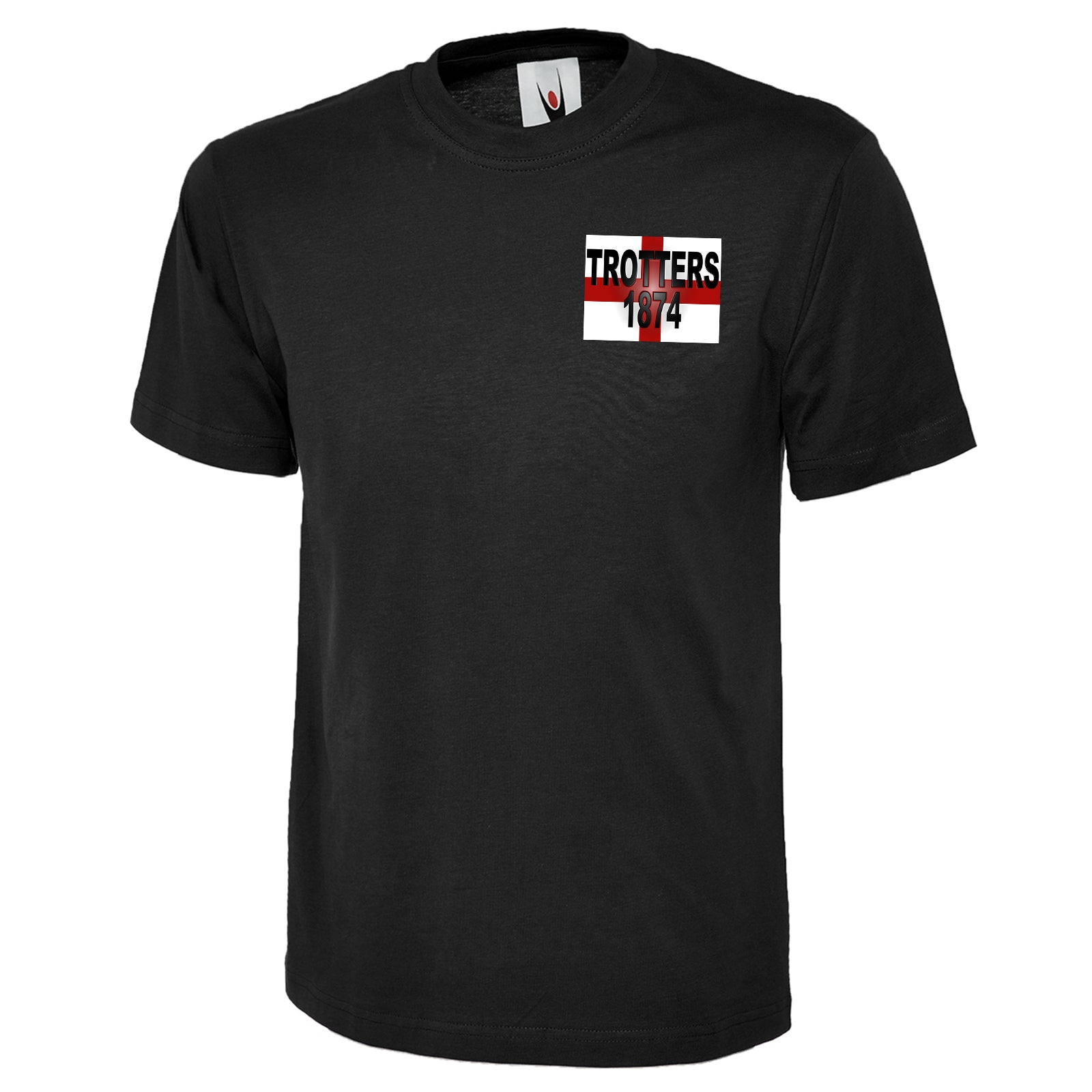 Trotters 1874 England Flag T Shirt