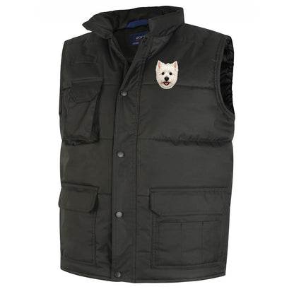 Westie Dog Face Bodywarmer