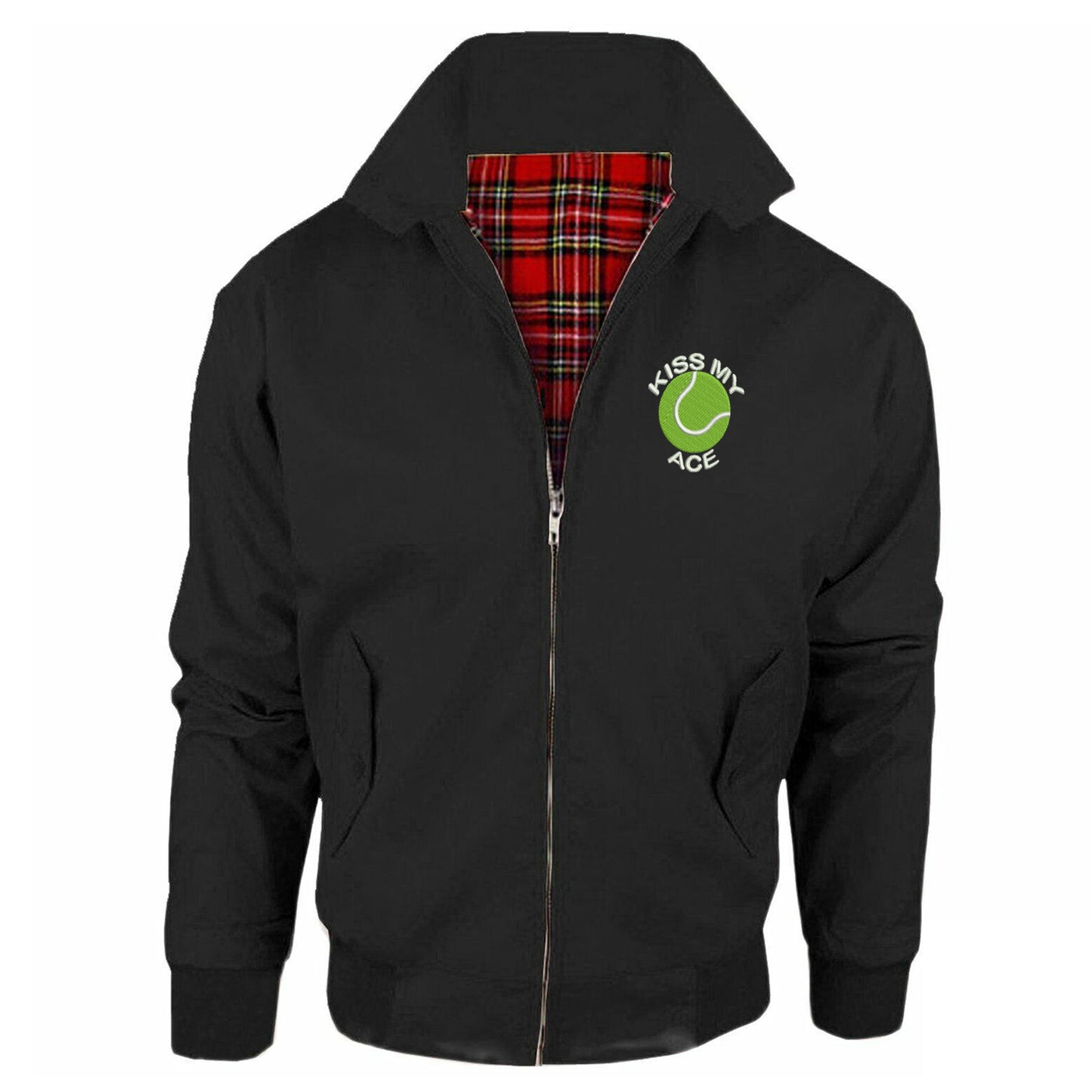 Kiss My Ace Classic Harrington Jacket