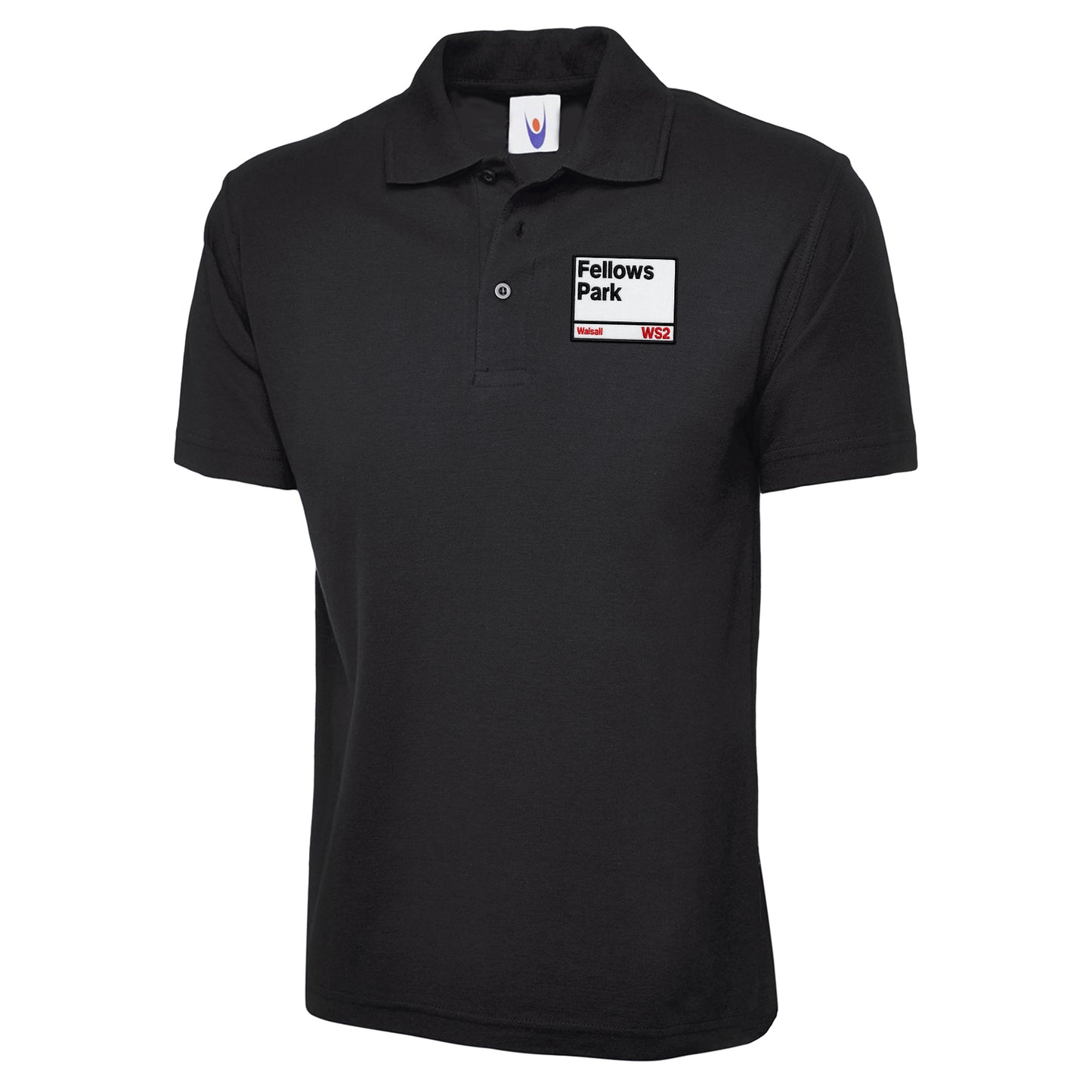 Retro Fellows Park Walsall Football Polo Shirt 
