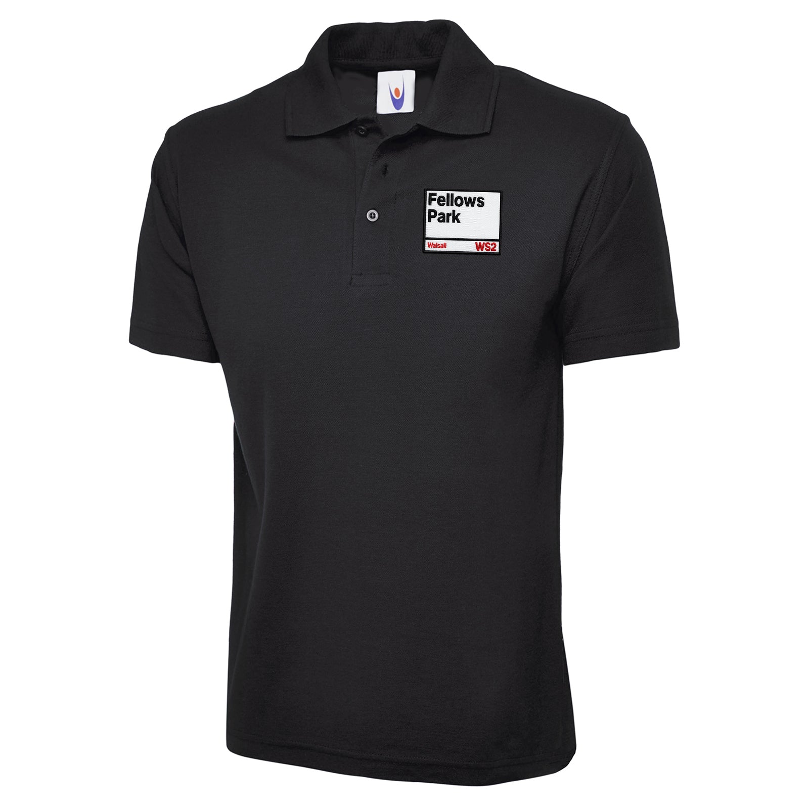 Retro Fellows Park Walsall Football Polo Shirt 