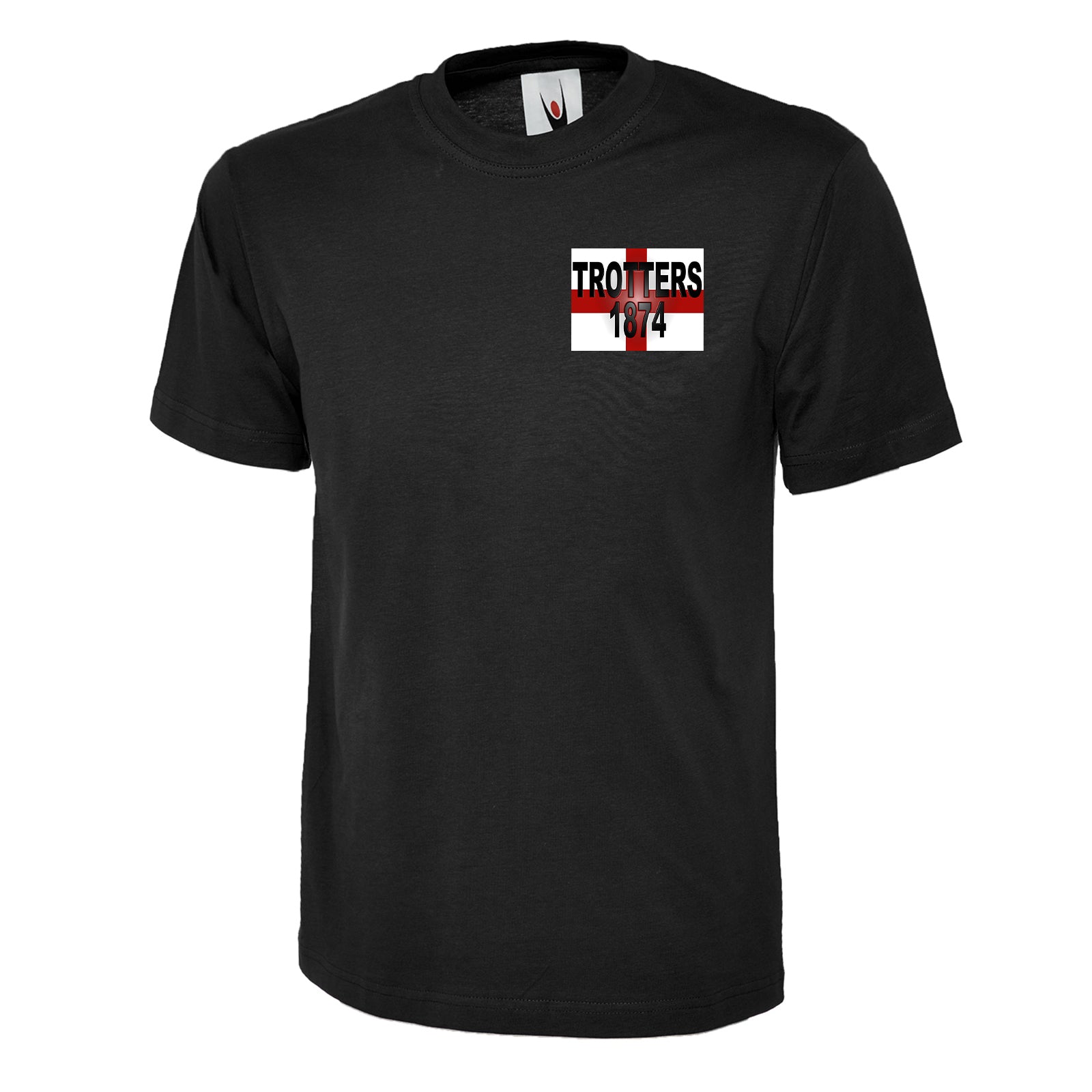 Trotters 1874 England Flag T Shirt 