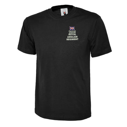 Proud to Have Served in The Royal Anglian Regiment Embroidered Children's T-Shirt
