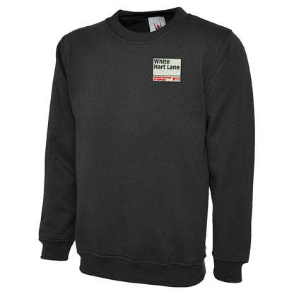 Retro White Hart Lane Sweatshirt