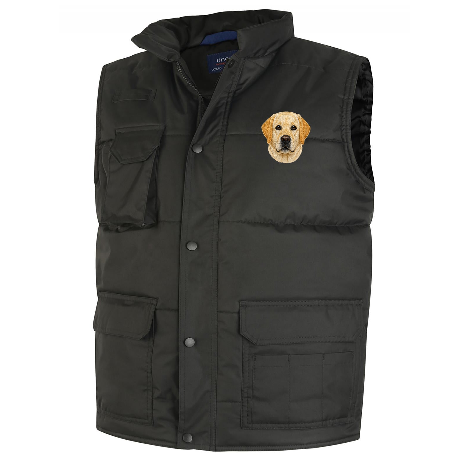 Labrador Dog Face Bodywarmer 