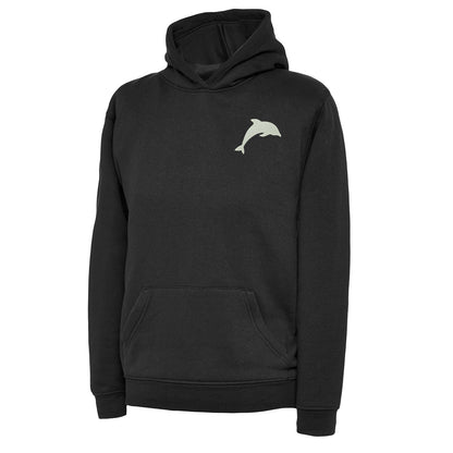 Dolphin Embroidered Children's Hoodie