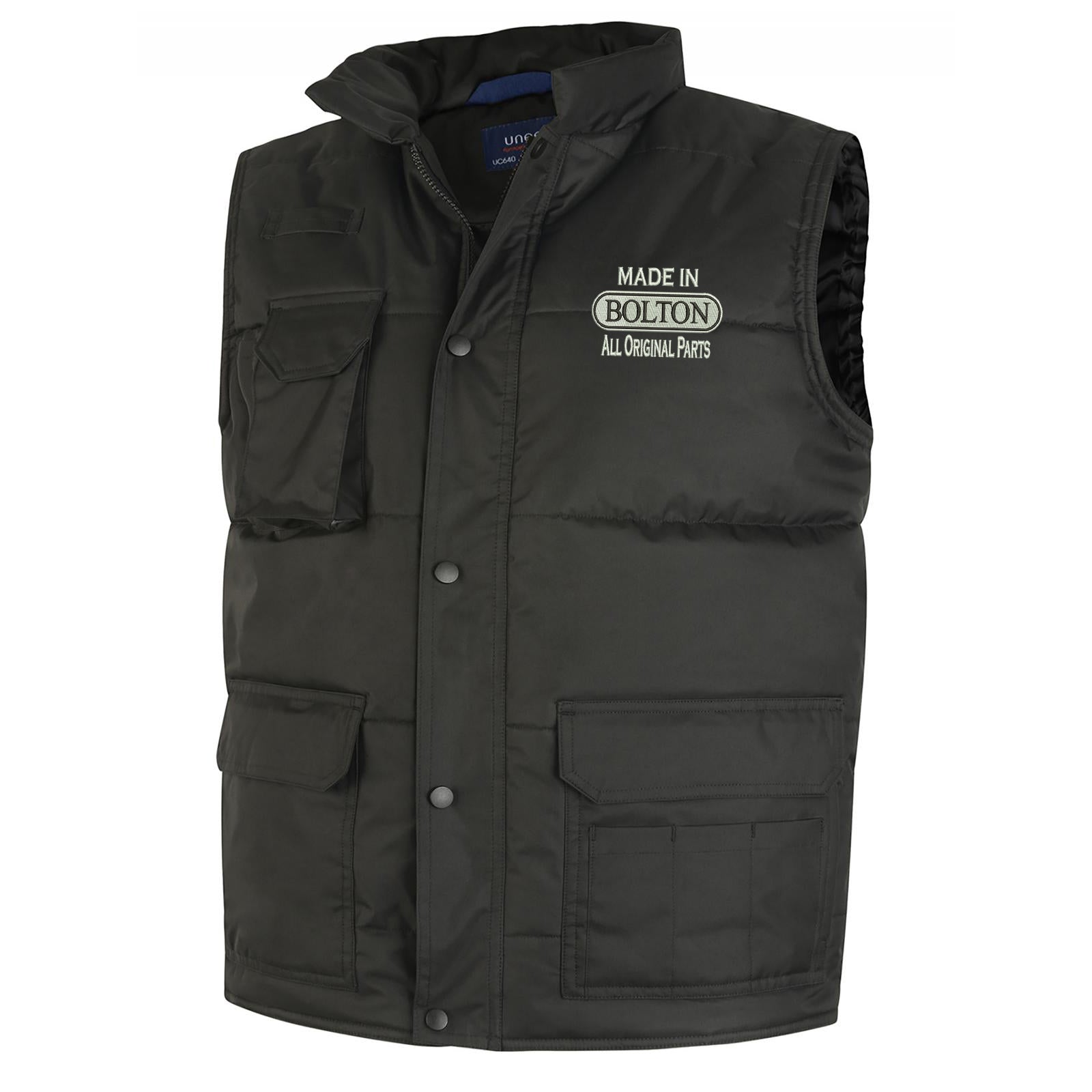 Made in Bolton All Original Parts Bodywarmer