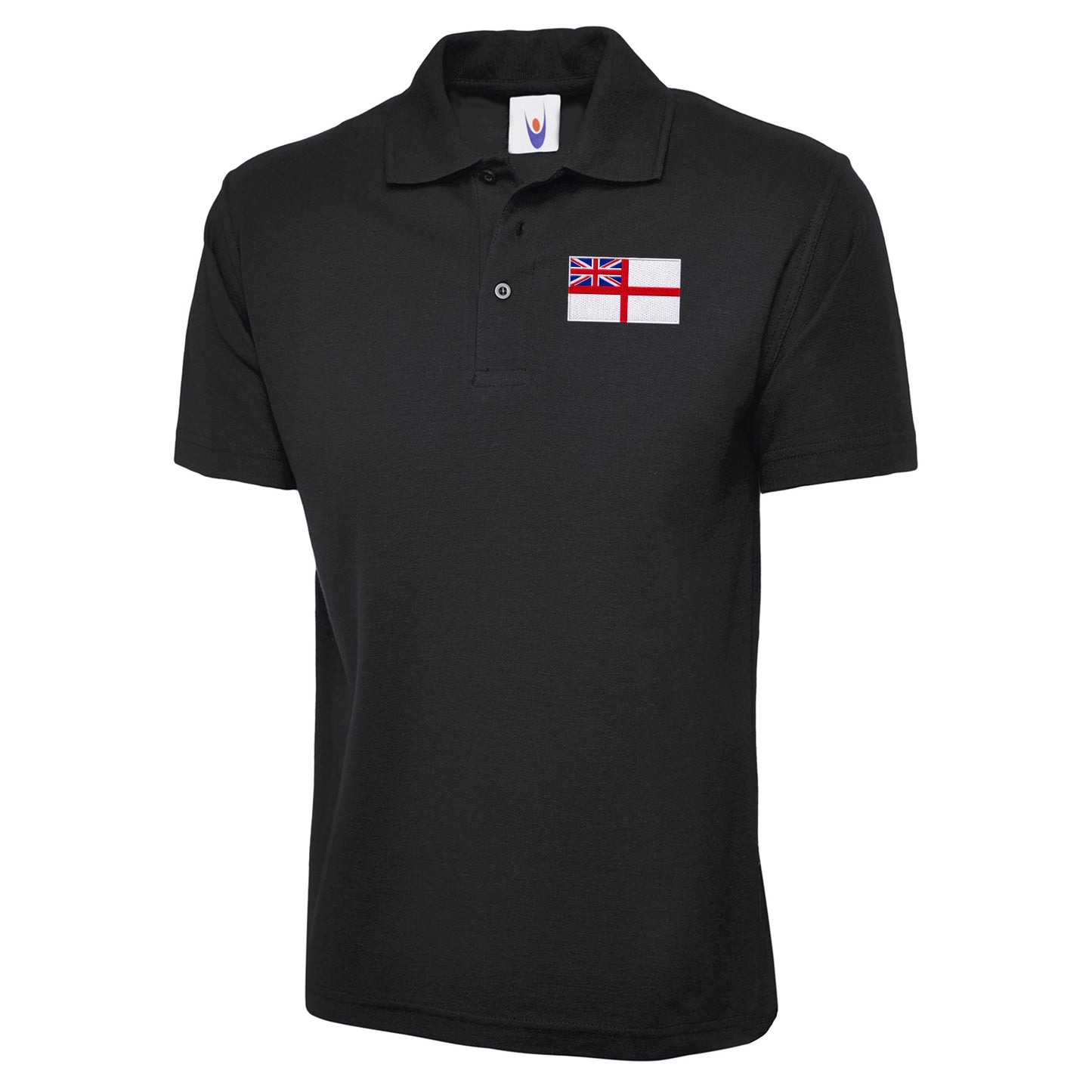 Royal Navy White Ensign Flag Polo Shirt
