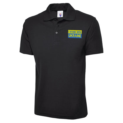 We Stand with Ukraine Polo Shirt