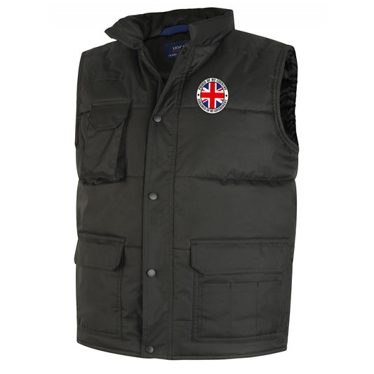 Proud of My Country Ashamed of My Government Bodywarmer