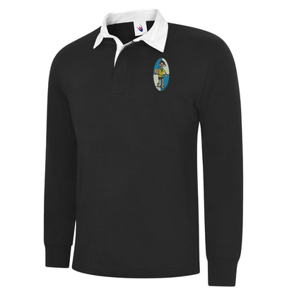 Retro Bristol Rovers 1933 Embroidered Classic Rugby Shirt