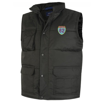 Retro Rotterdam 82 Embroidered Super Pro Body Warmer
