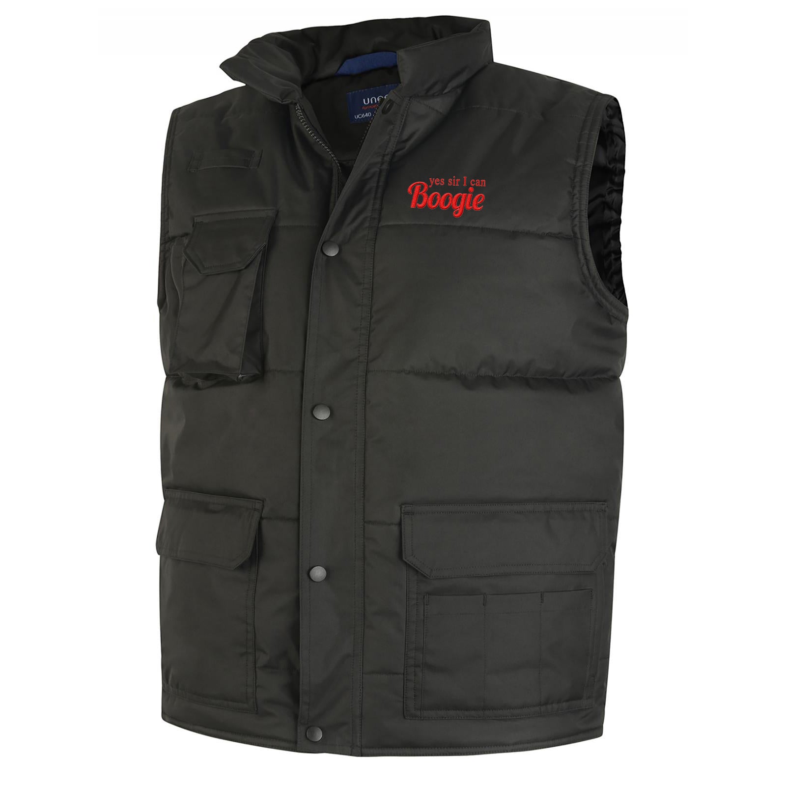 Yes Sir I Can Boogie Retro 70s 80s Disco Dancing Bodywarmer