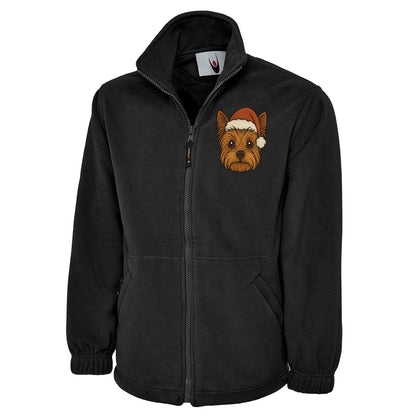 Yorkshire Terrier Christmas Fleece Jacket